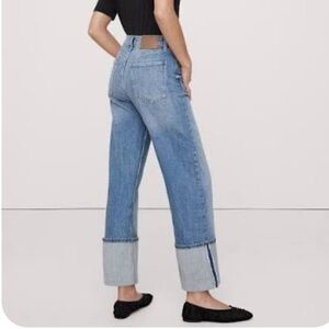 Banana Republic Dark Blue Cropped Jeans
